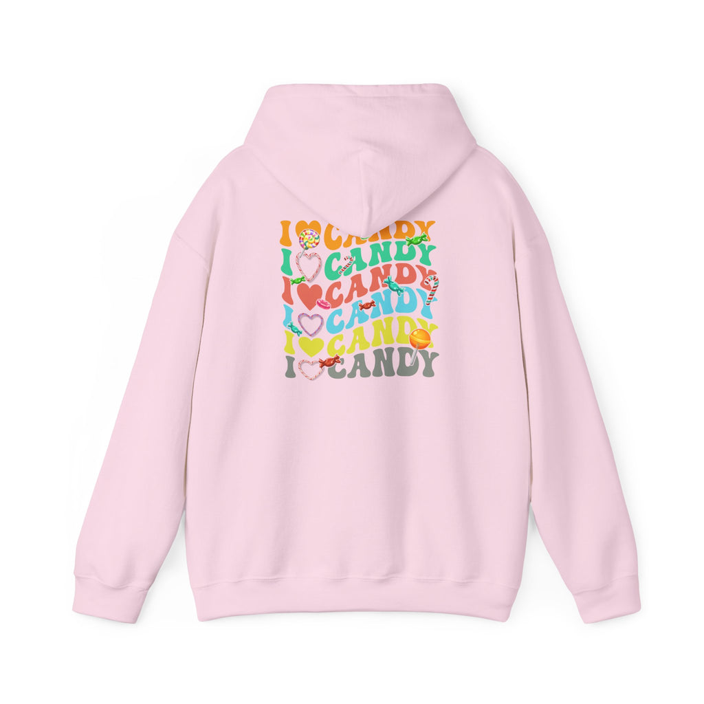 Funny Halloween Let's Go Ghouls I Love Candy Hoodie
