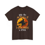 Funny Halloween I Can Drive Stick T-Shirt