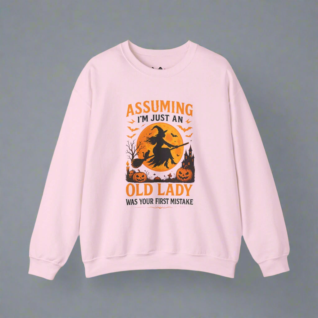 Halloween I'm Just An Old Lady Sweatshirt