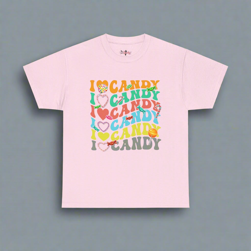 Funny Halloween I Love Candy T-Shirt