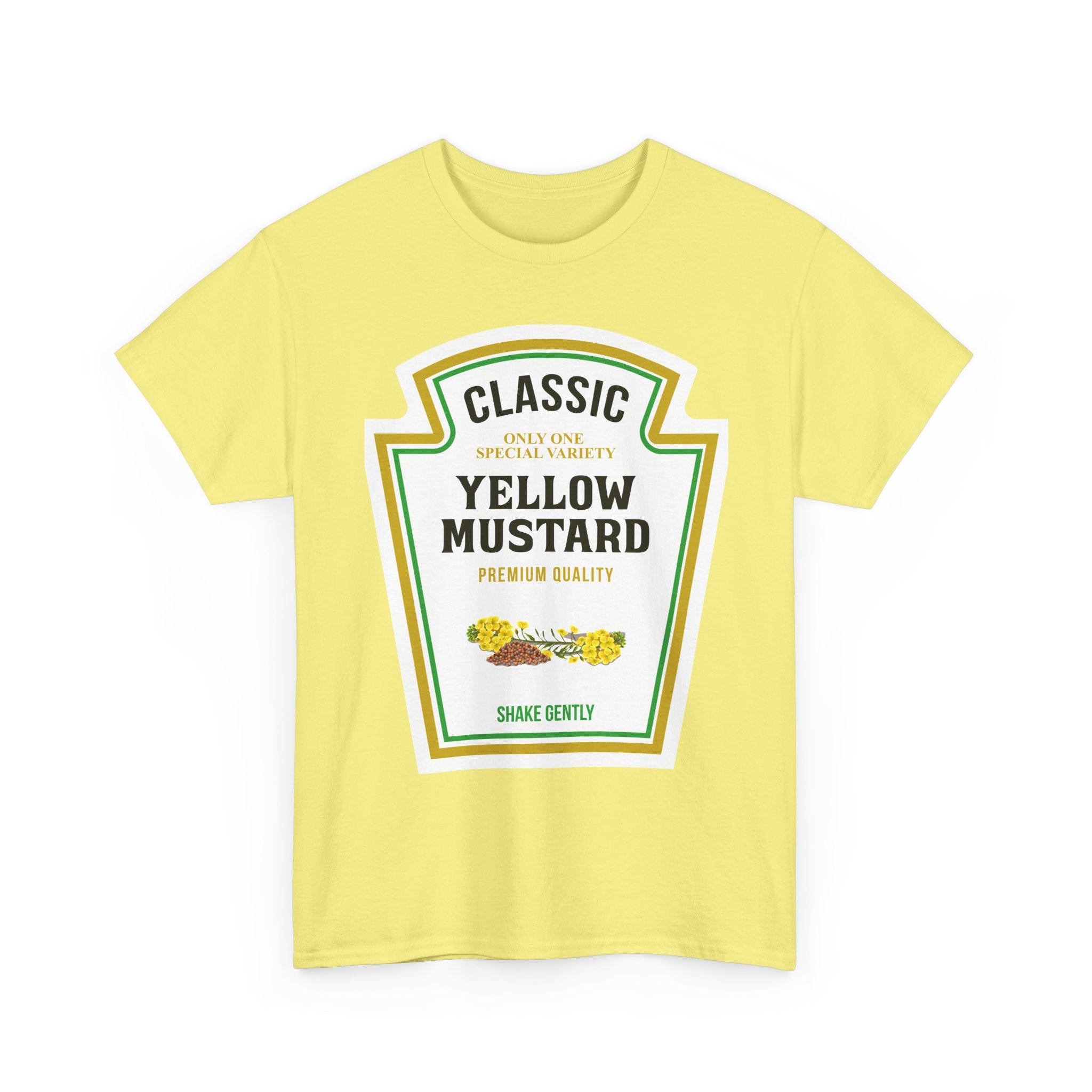 Classic Yellow Mustard Tee