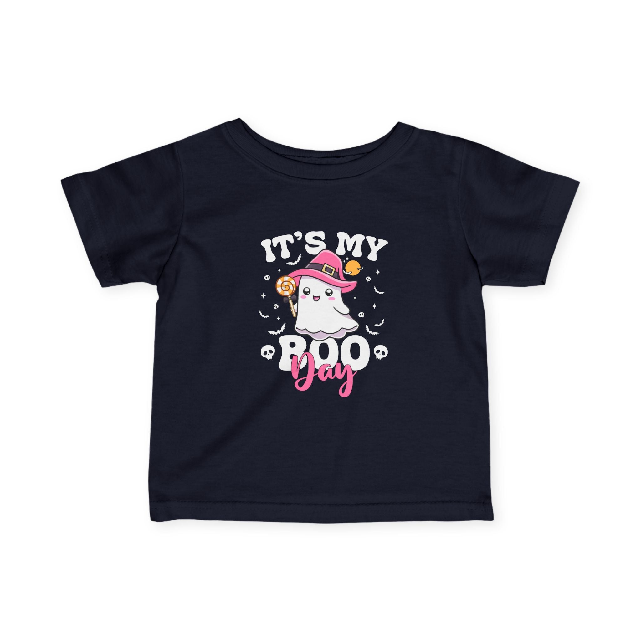 Halloween It's My Boo Day Baby Shirt