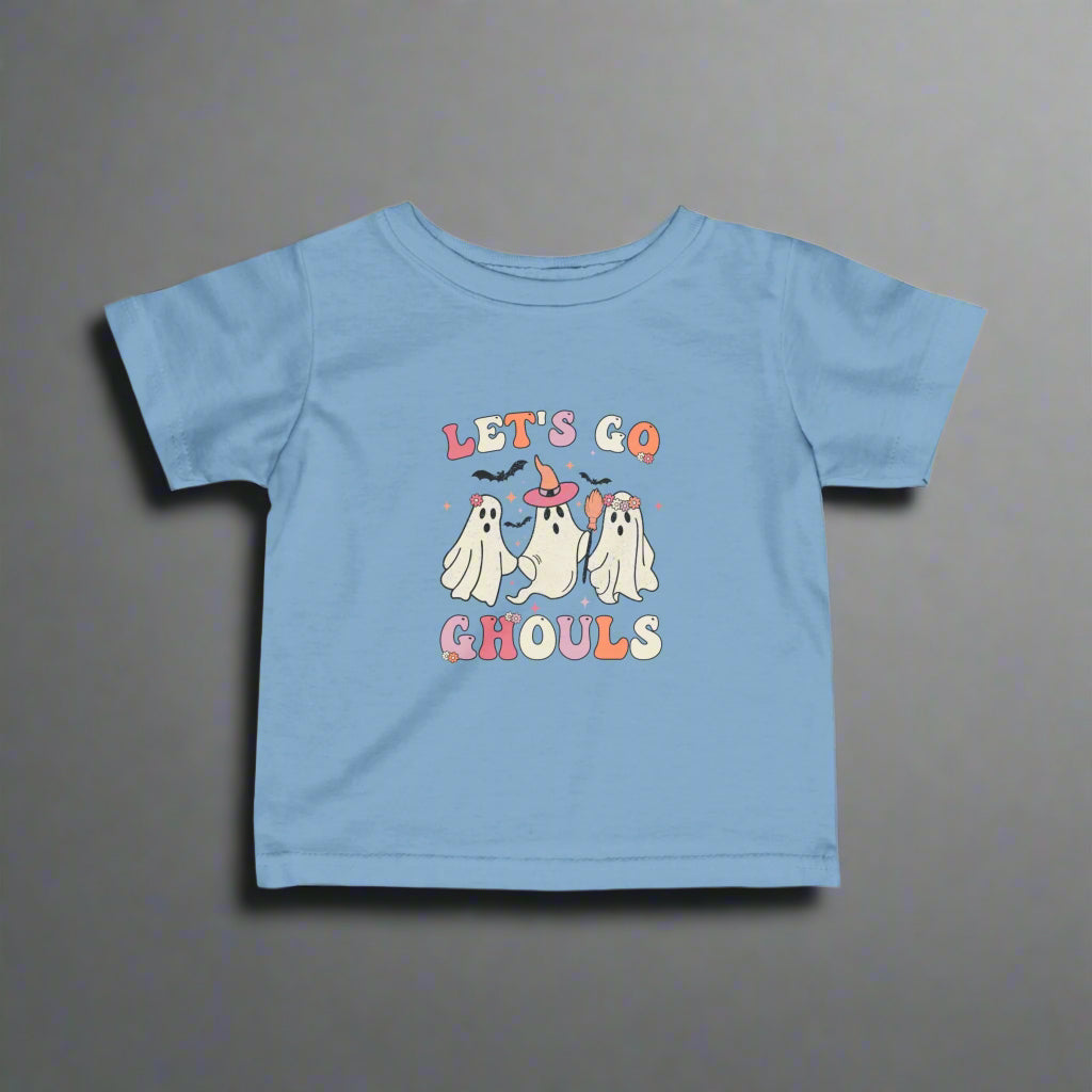 Let's Go Ghouls Halloween Baby Shirt