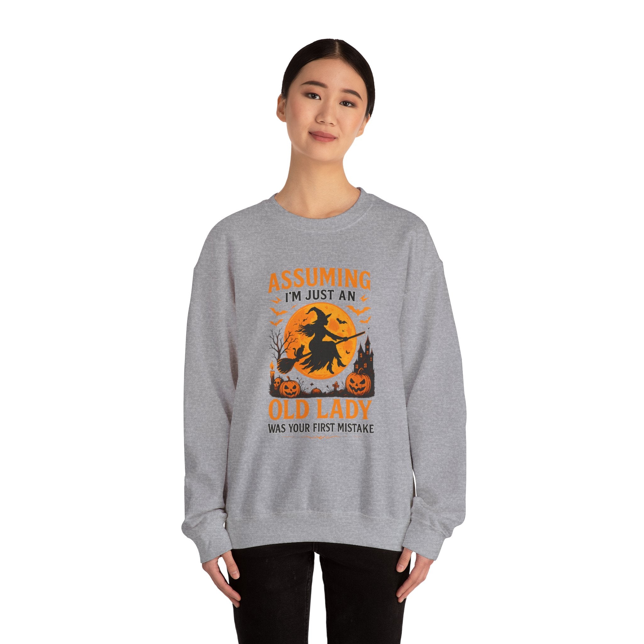 Halloween I'm Just An Old Lady Sweatshirt