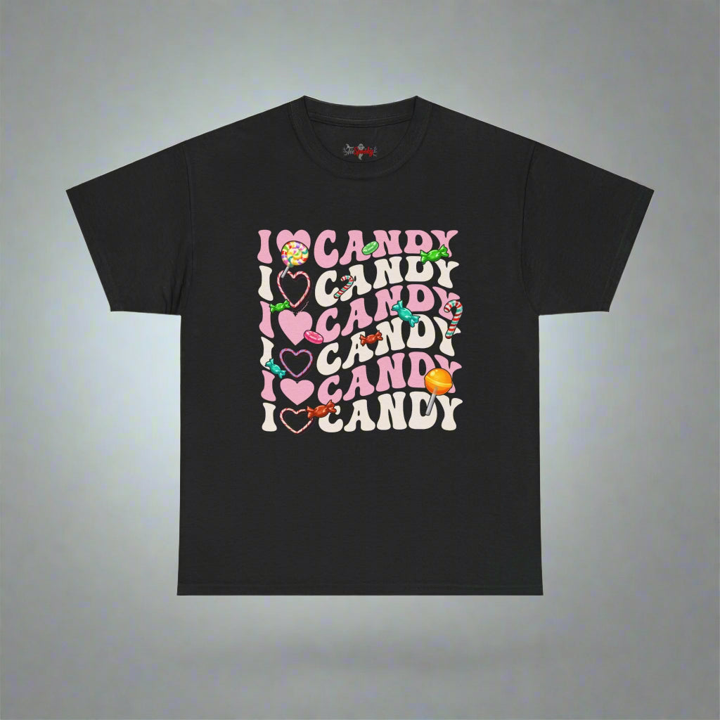 Funny I Love Candy Halloween T-Shirt
