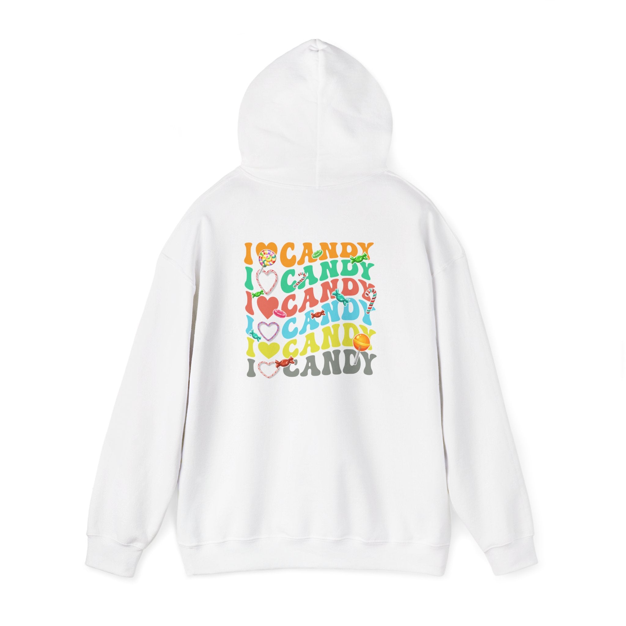 Funny Halloween Let's Go Ghouls I Love Candy Hoodie