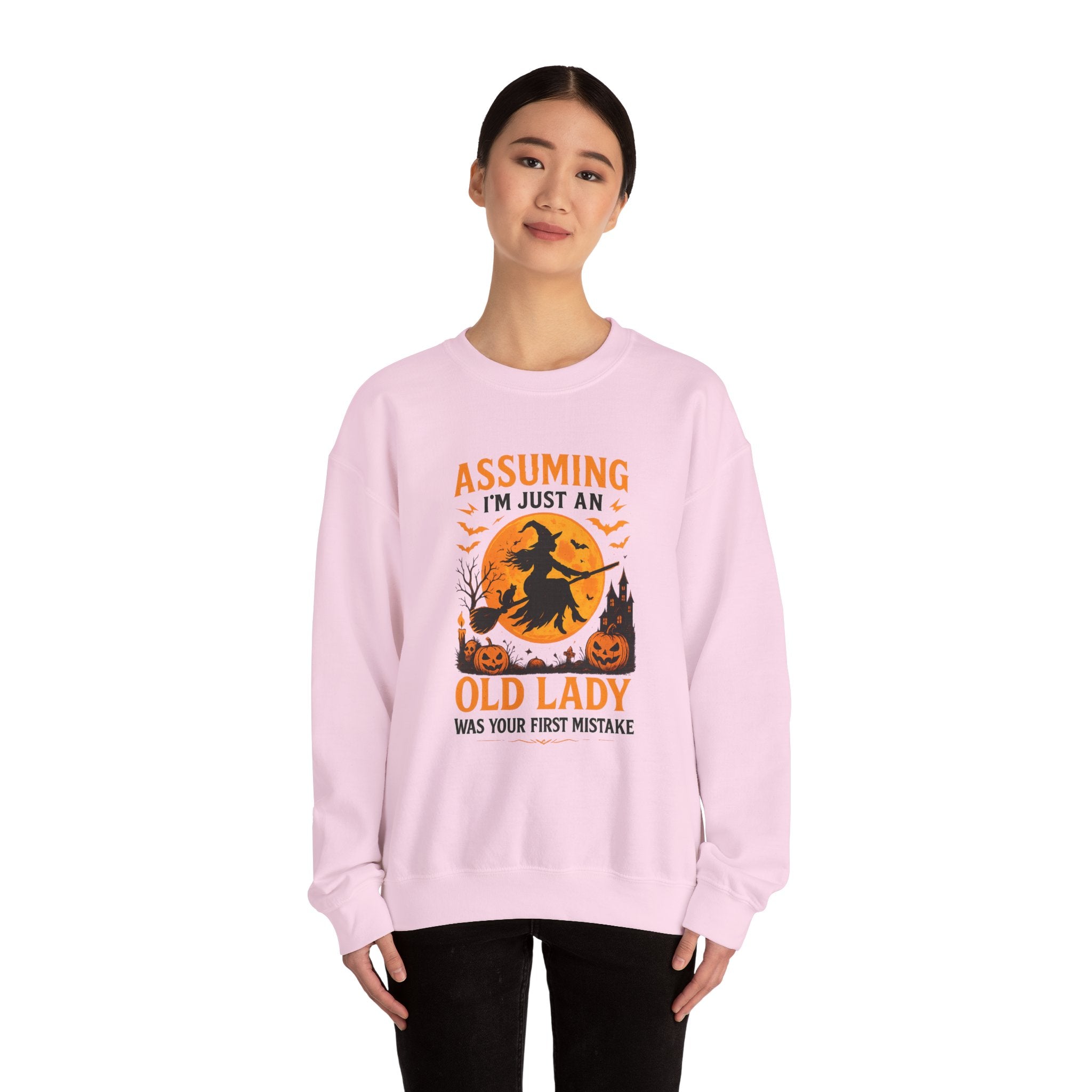 Halloween I'm Just An Old Lady Sweatshirt