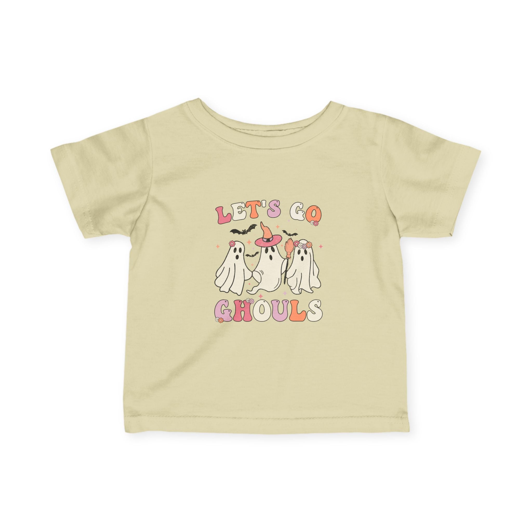 Let's Go Ghouls Halloween Baby Shirt