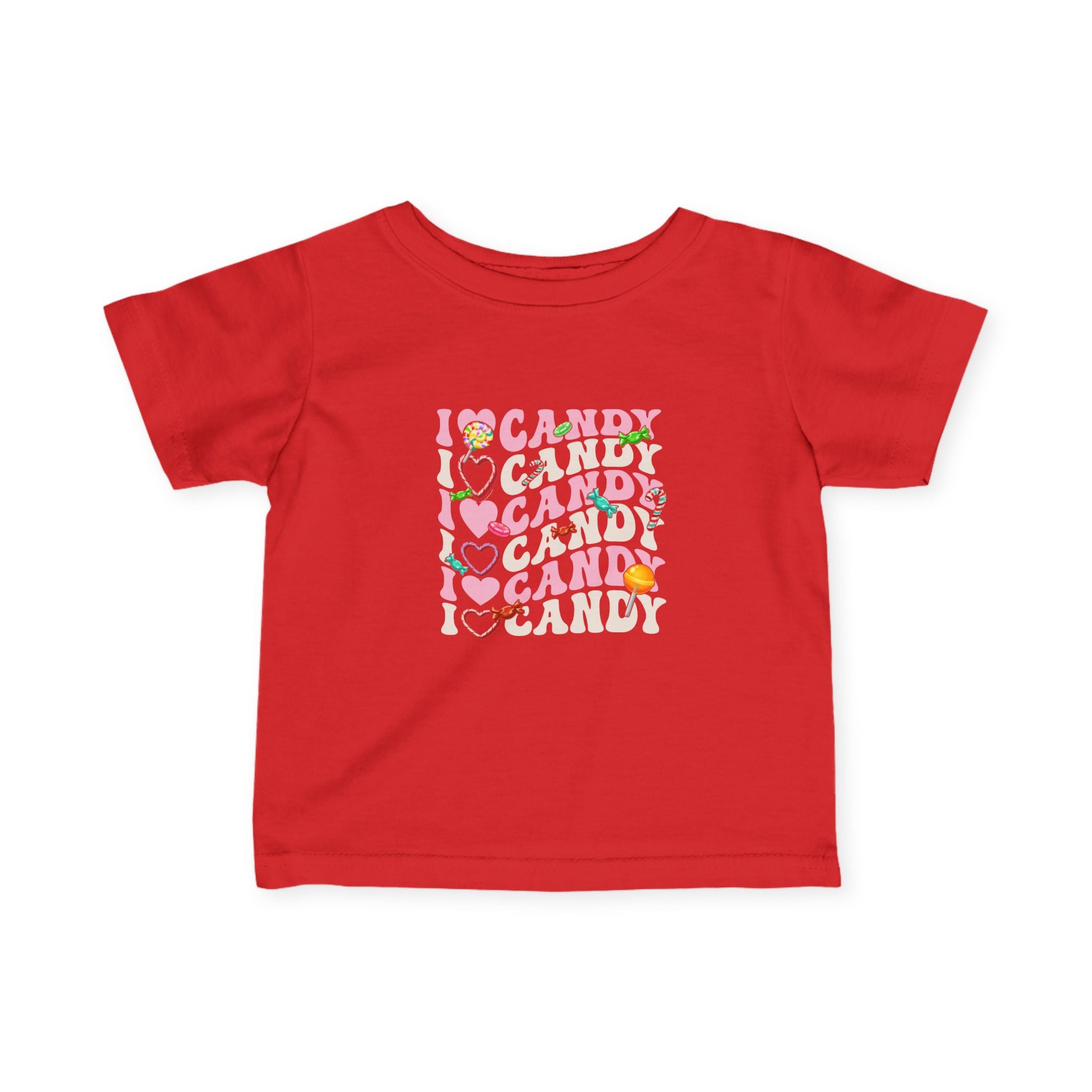 I Love Candy Baby Shirt