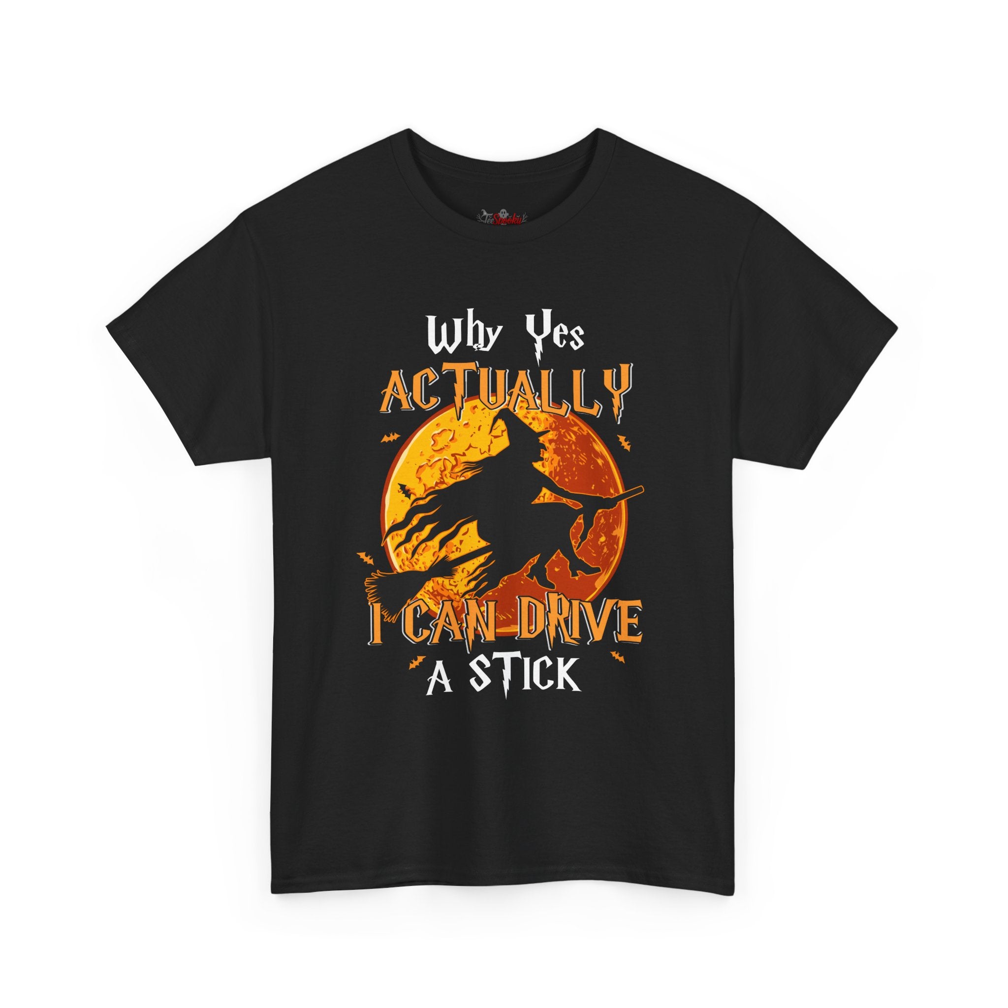 Funny Halloween I Can Drive Stick T-Shirt