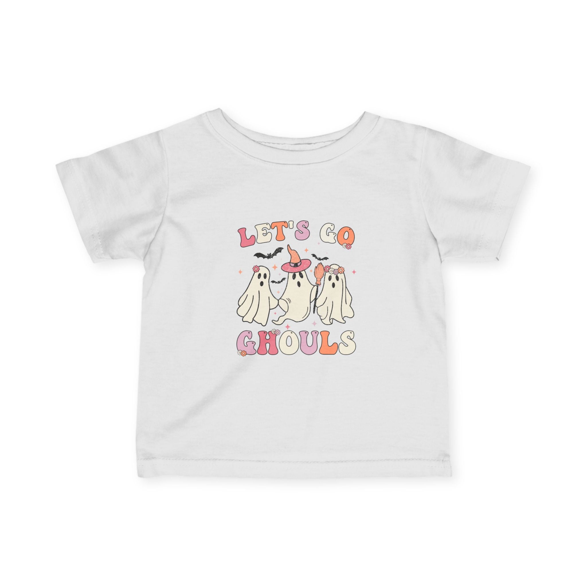 Let's Go Ghouls Halloween Baby Shirt