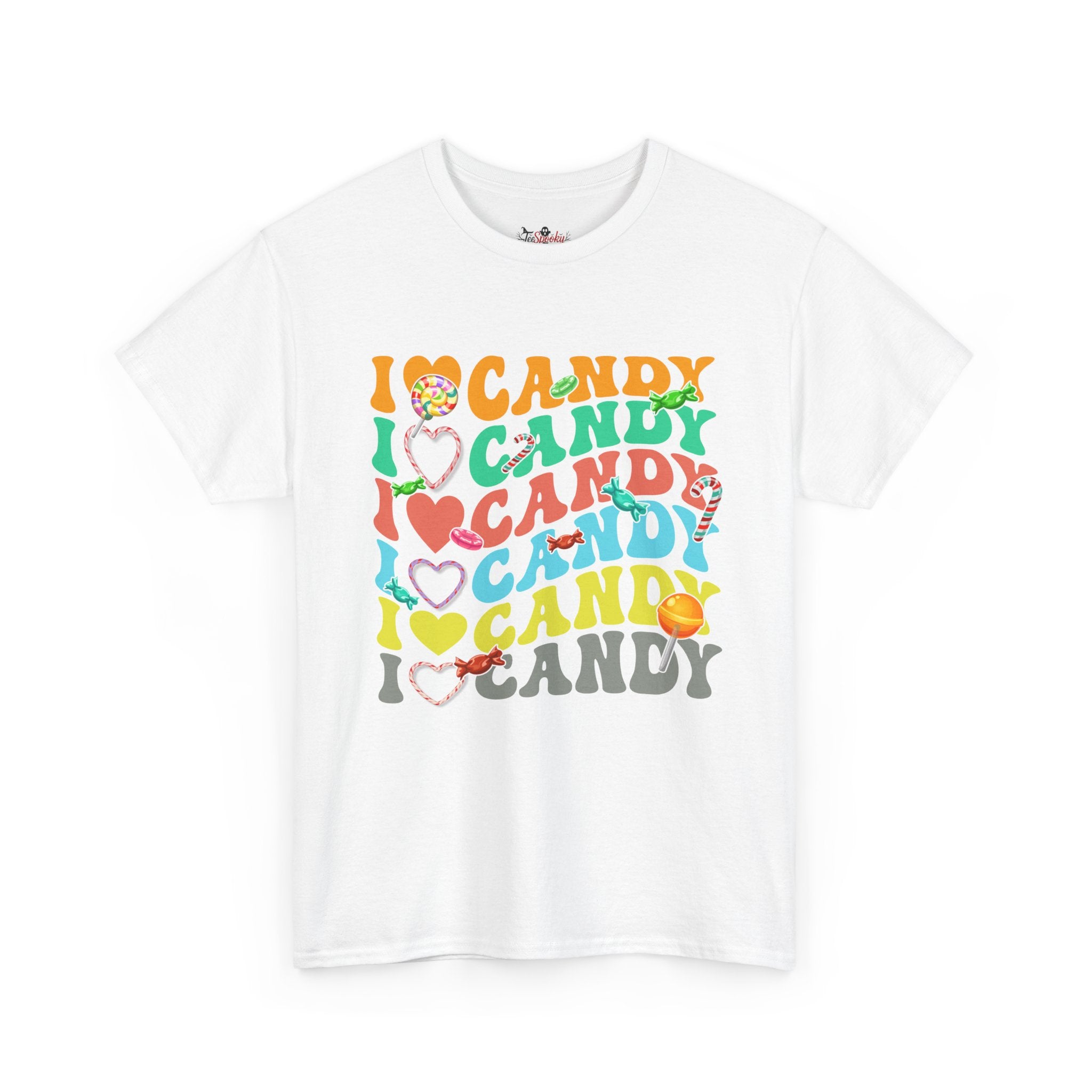Funny Halloween I Love Candy T-Shirt