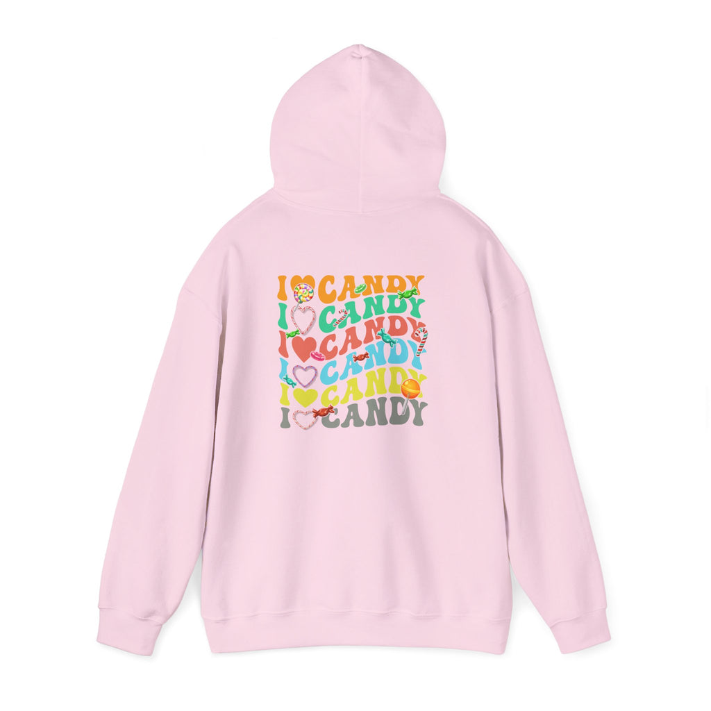 Funny Halloween Let's Go Ghouls I Love Candy Hoodie