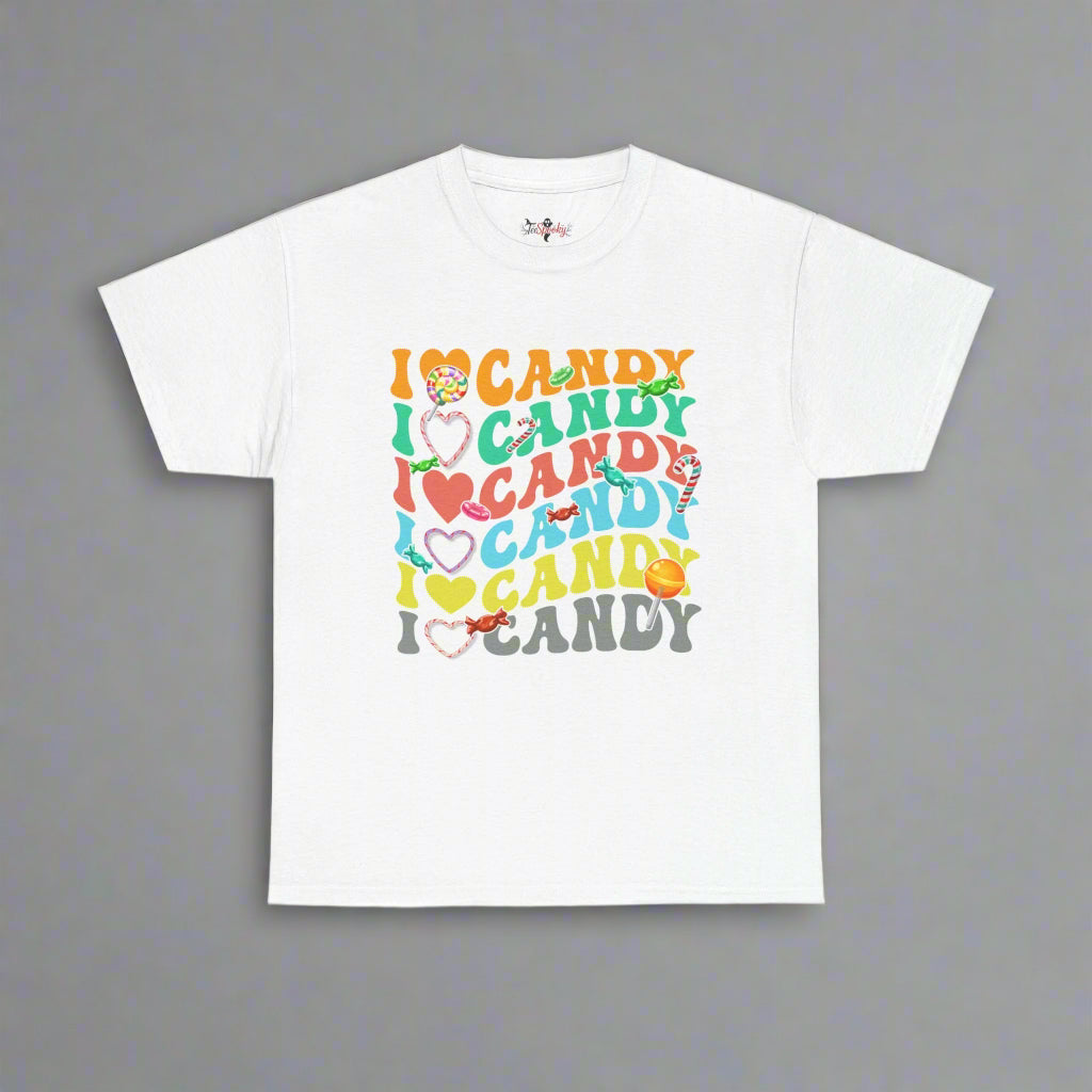 Funny Halloween I Love Candy T-Shirt