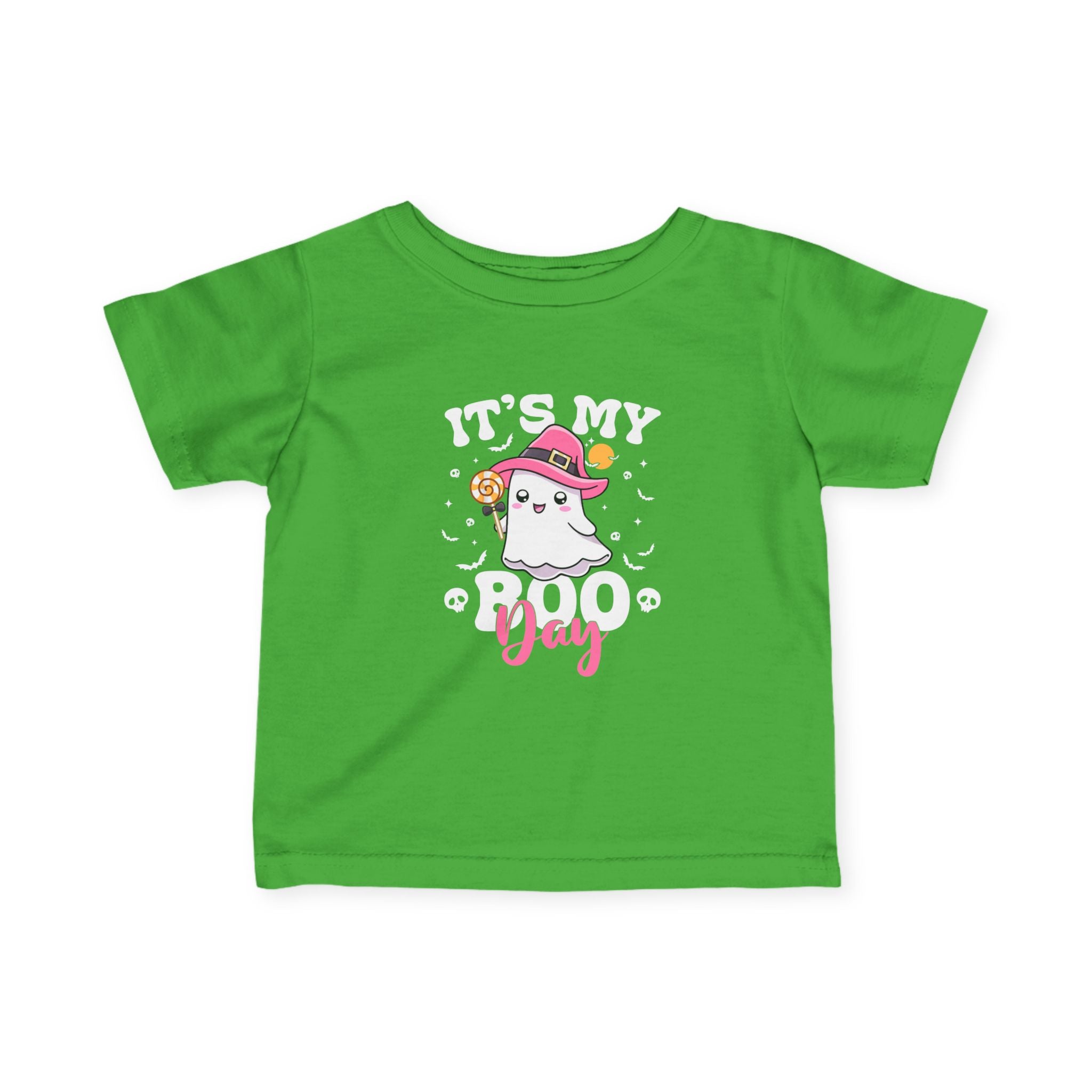 Halloween It's My Boo Day Baby Shirt