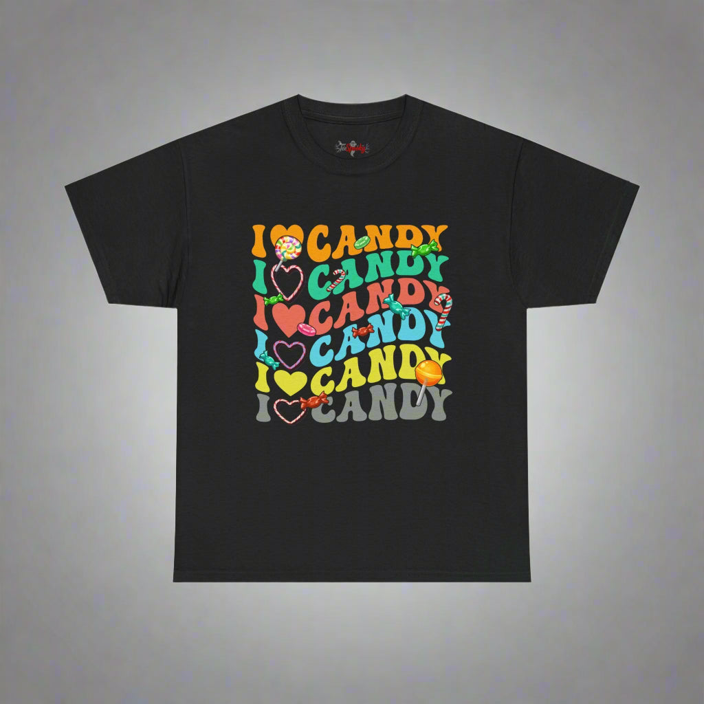 Funny Halloween I Love Candy T-Shirt
