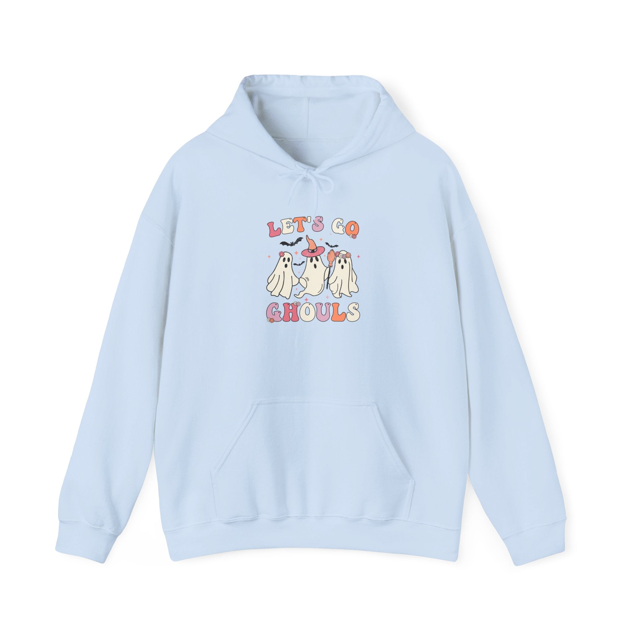 Funny Halloween Let's Go Ghouls I Love Candy Hoodie