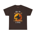 Funny Halloween I Can Drive Stick T-Shirt