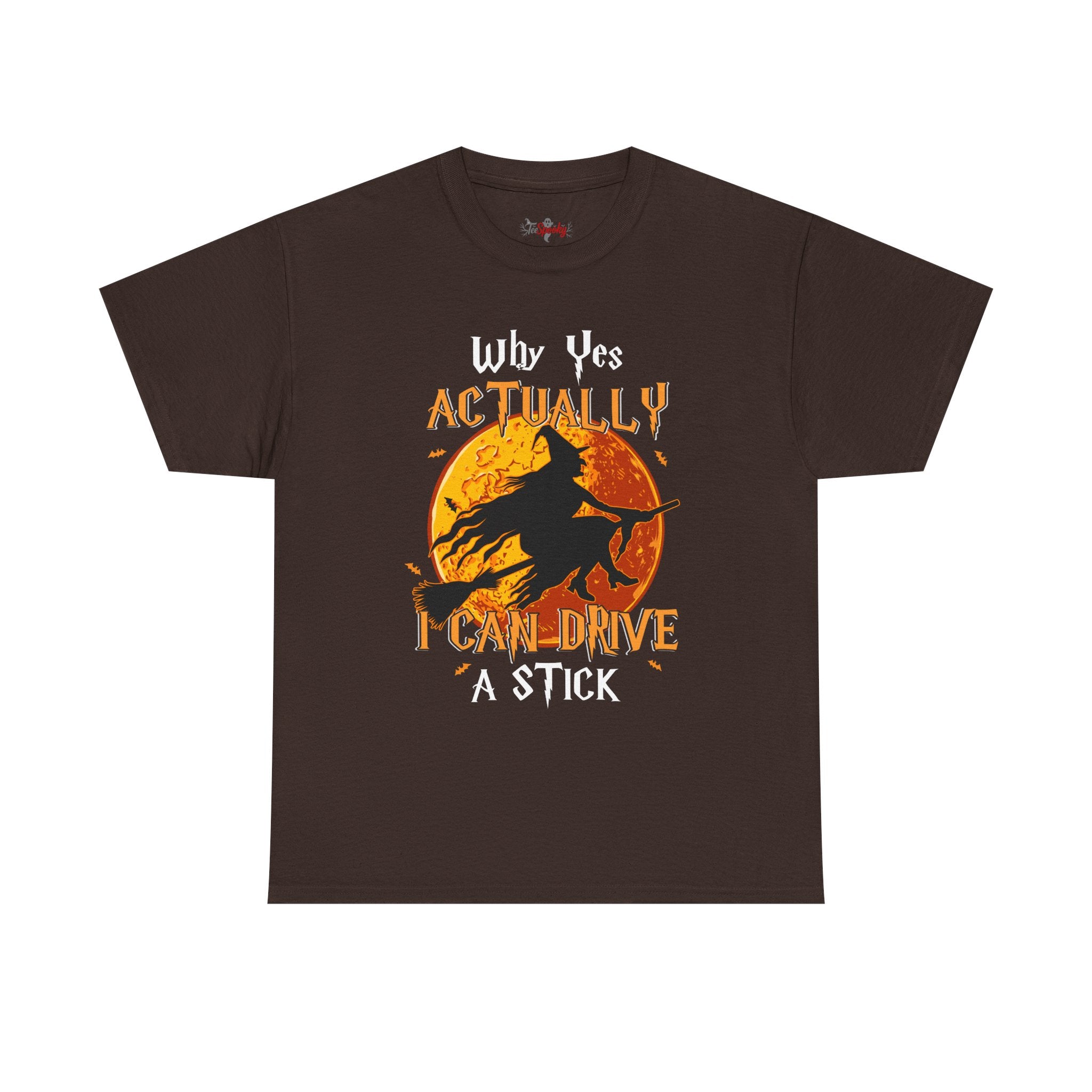 Funny Halloween I Can Drive Stick T-Shirt