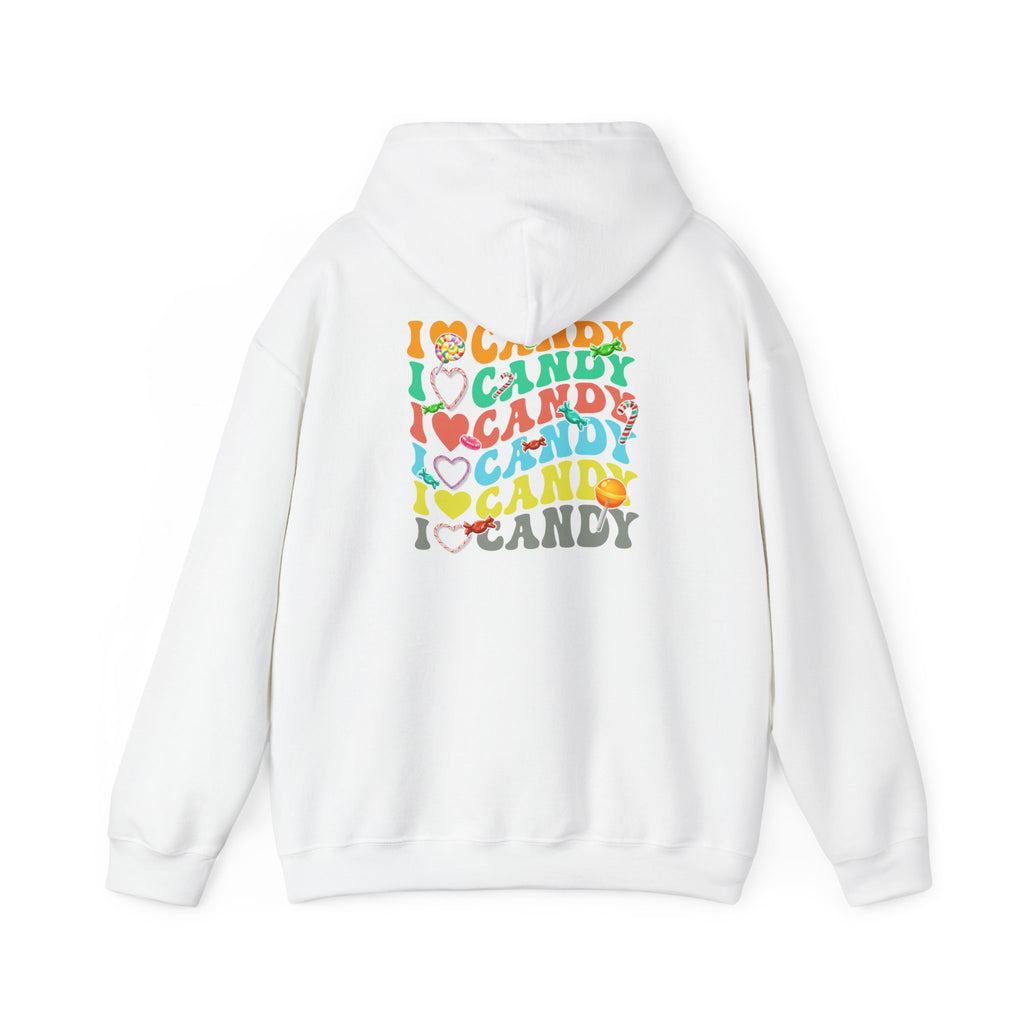 Funny Halloween Let's Go Ghouls I Love Candy Hoodie