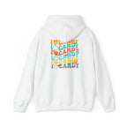 Funny Halloween Let's Go Ghouls I Love Candy Hoodie