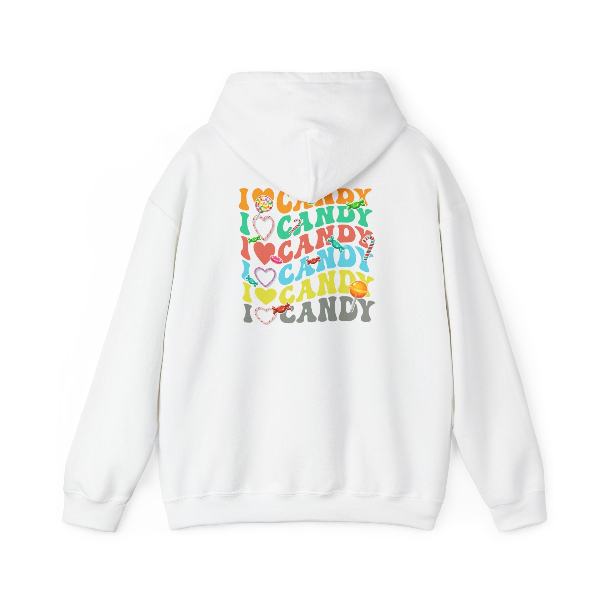 Funny Halloween Let's Go Ghouls I Love Candy Hoodie