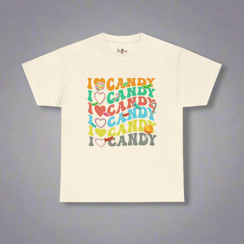 Funny Halloween I Love Candy T-Shirt