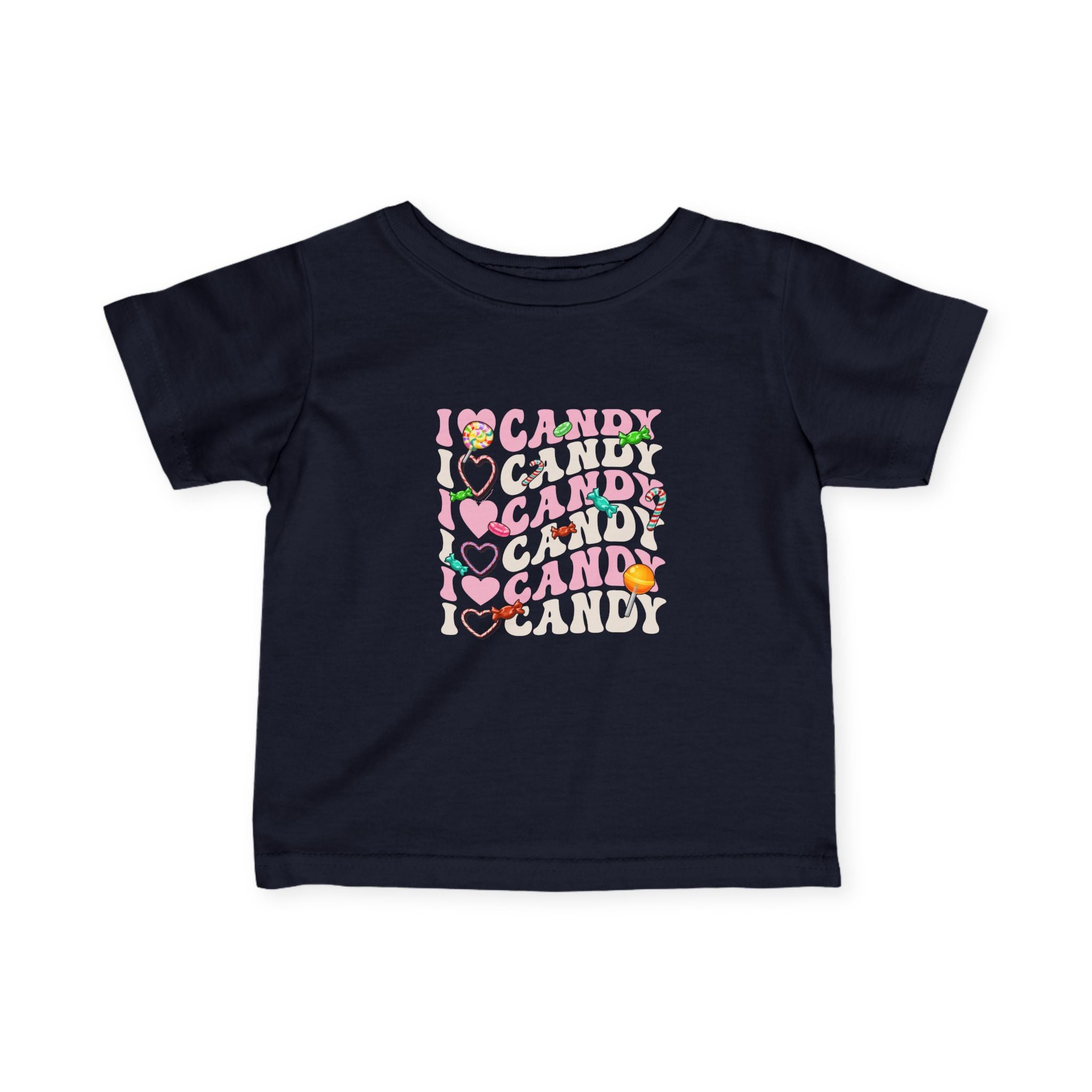 I Love Candy Baby Shirt
