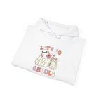 Funny Halloween Let's Go Ghouls I Love Candy Hoodie