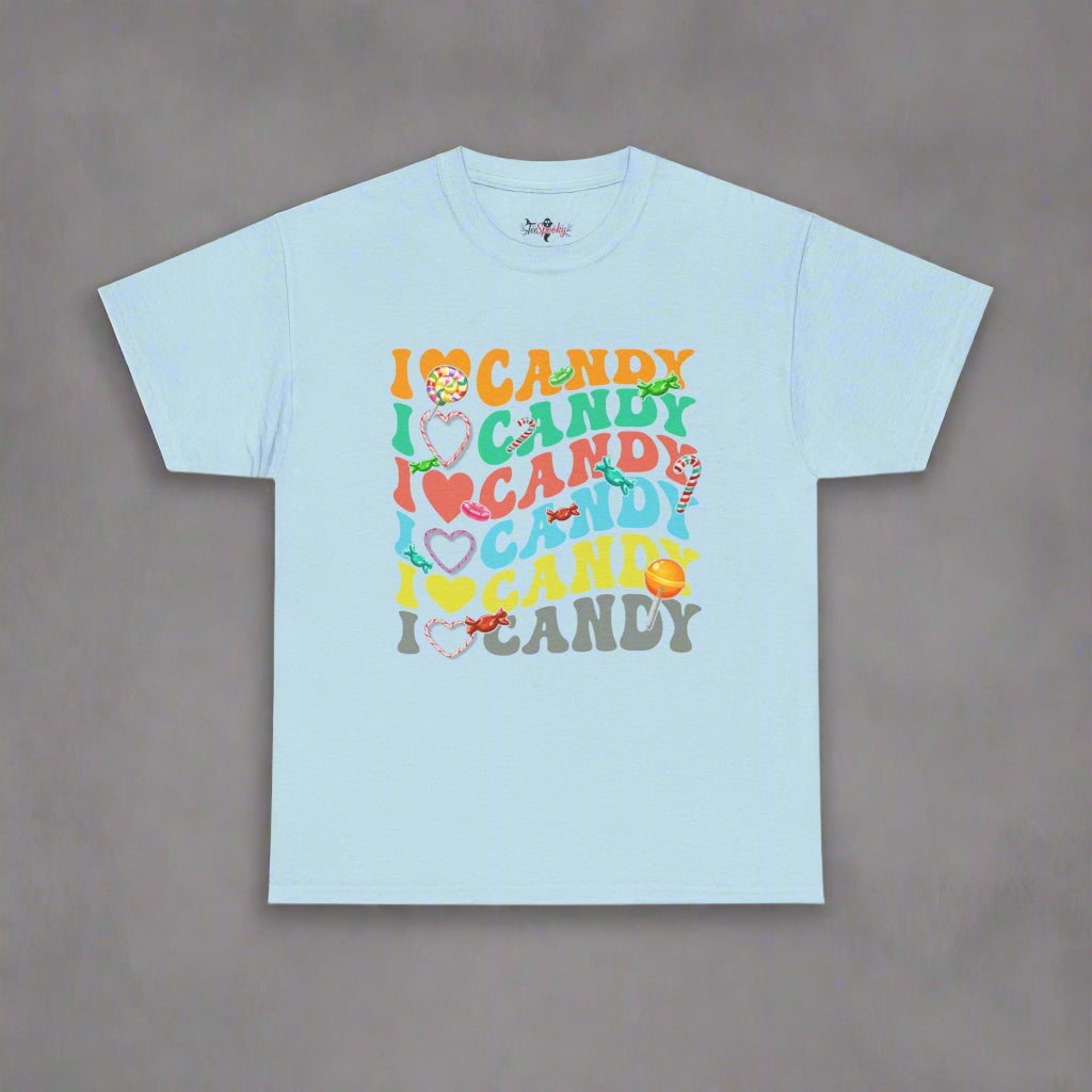 Funny Halloween I Love Candy T-Shirt